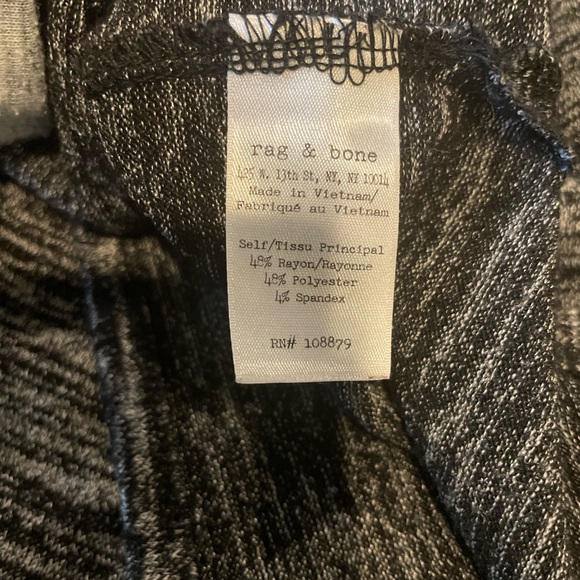 Rag and Bone dark grey pullover crewneck long sleeve - Picture 4 of 4